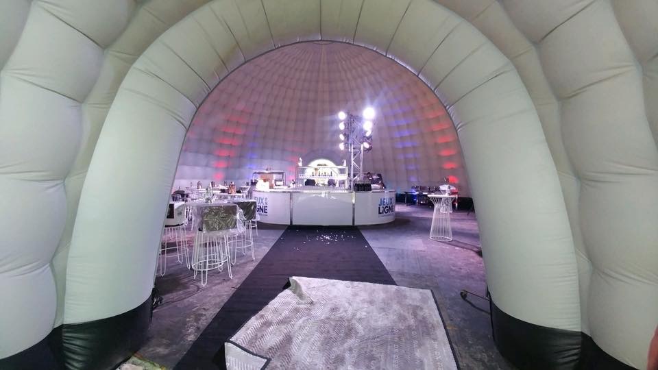 LED Inflatable dome Igloo Cube Wedding Tents